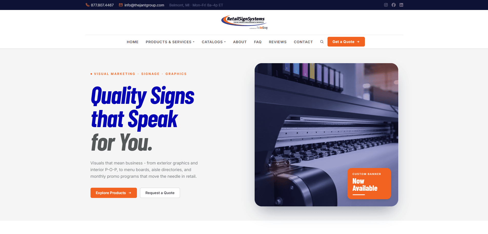 Retail Sign Systems